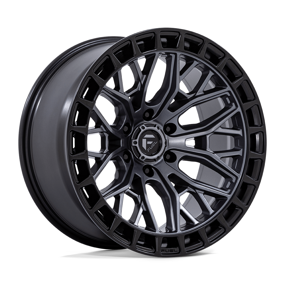 FUEL 1PC FC869 SIGMA 17x9 1 6x139.7 MATTE GUNMETAL W/ M-BLK LIP