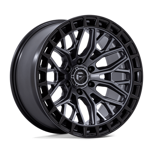 FUEL 1PC FC869 SIGMA 17x9 -12 6x139.7 MATTE GUNMETAL W/ M-BLK LIP
