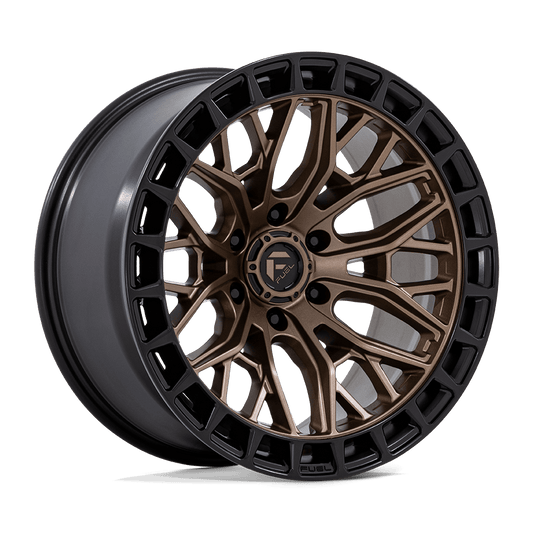 FUEL 1PC FC869 SIGMA 17x9 1 6x139.7 MATTE BRONZE W/ M-BLK LIP