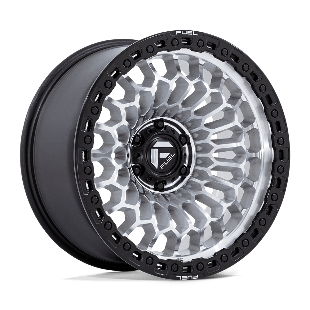 FUEL 1PC FC870 SINISTER 20X9 1 5X127 MACHINED W/ M-BLK LIP