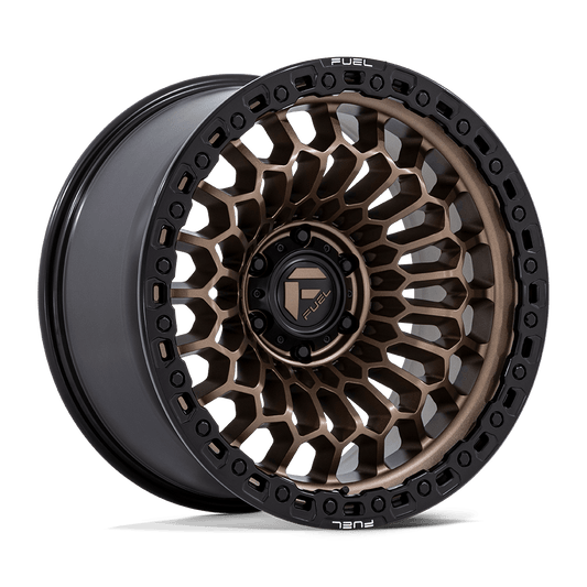 FUEL 1PC FC870 SINISTER 20x10 -18 6x135 MATTE BRONZE W/ M-BLK LIP