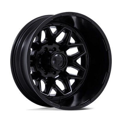FUEL 1PC D871 FLUX DUALLY 20X8.25 -201 8X170 BLACKOUT