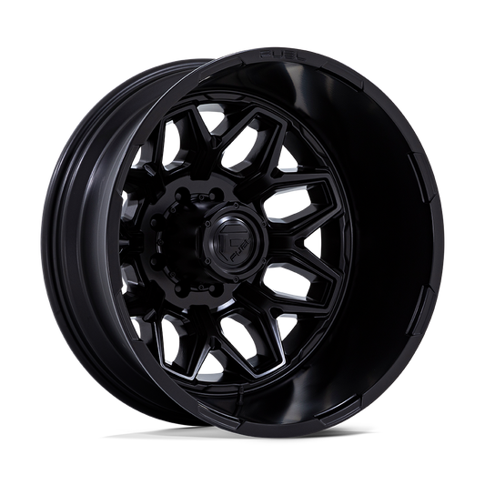 FUEL 1PC D871 FLUX DUALLY 20x8.25 -201 8x210 BLACKOUT