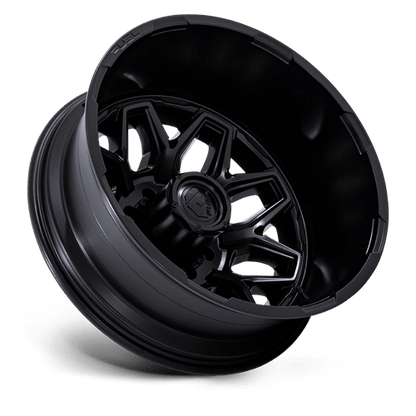 FUEL 1PC D871 FLUX DUALLY 20X8.25 -227 8X170 BLACKOUT