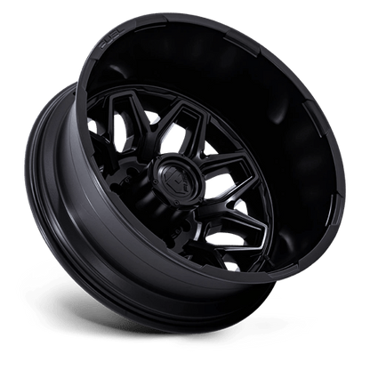 FUEL 1PC D871 FLUX DUALLY 22X8.25 -240 8X165.1 BLACKOUT