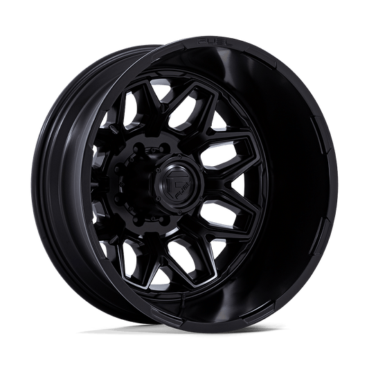 Fuel 1Pc D871 FLUX DUALLY - 22x8.25 -246mm 8x165.1 BLACKOUT Wheel | D87122827245