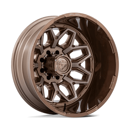 FUEL 1PC D876 FLUX DUALLY 20X8.25 -246 8X210 PLATINUM BRONZE