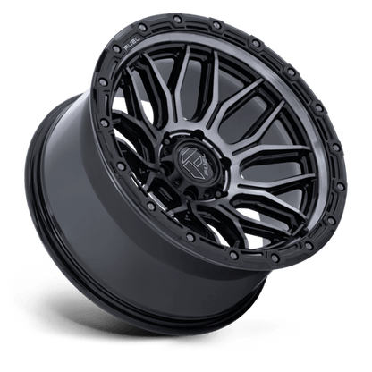 FUEL 1PC FC881 SURGE 17X9 1 6X135 GLOSS BLACK MACHINED W/ GTCC