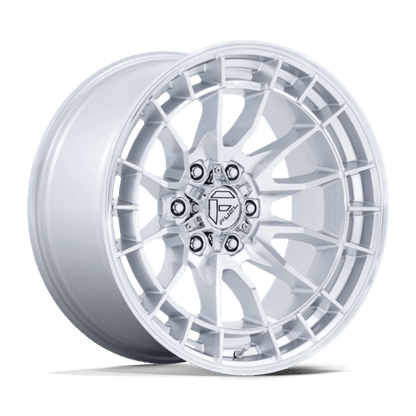 FUEL 1PC FC888 REVOLT 20X10 -18 6X135 HYPER SILVER W/ MACHINED FACE