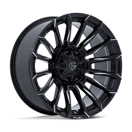 FUEL 1PC FC889 BLADE 20X9 1 8X170 GLOSS BLACK MILLED
