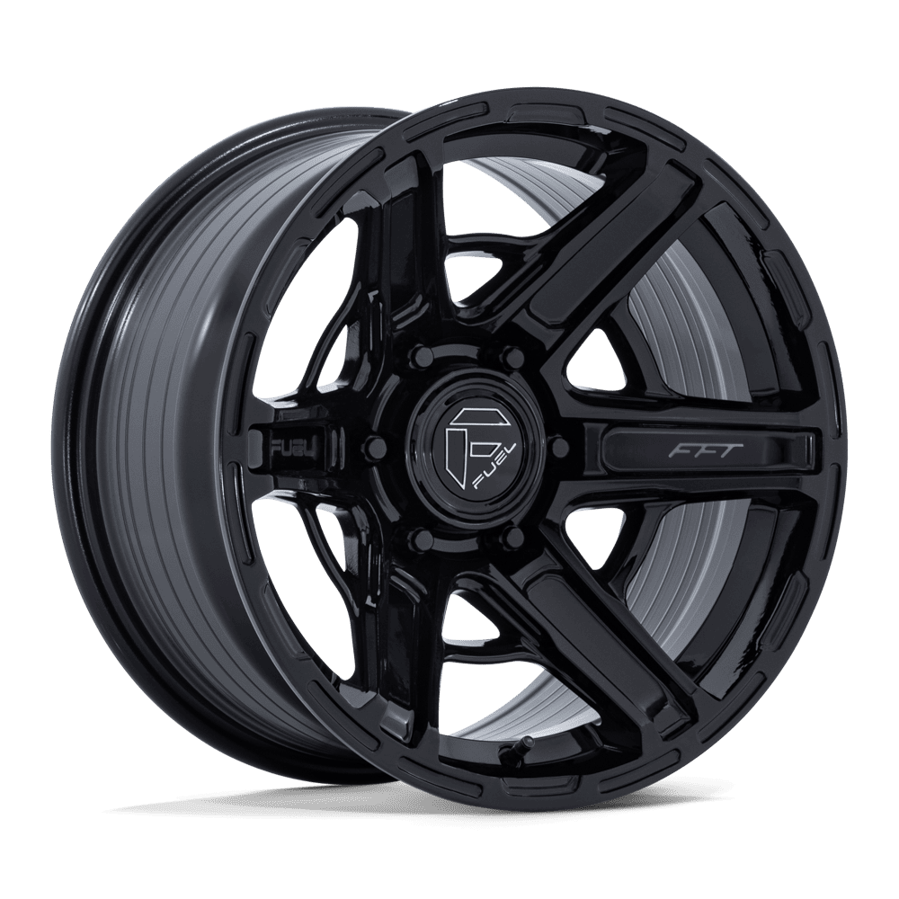 FUEL 1PC FC892 GAMBIT 17X8.5 0 6X139.7 GLOSS BLACK