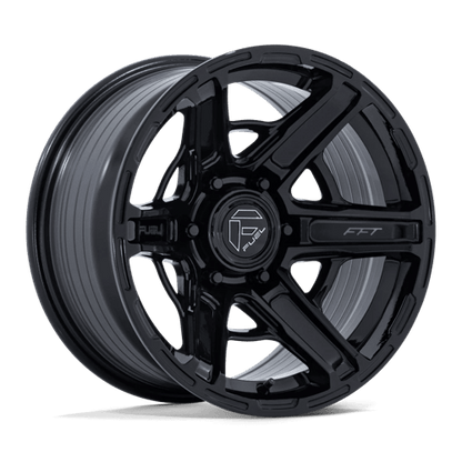 FUEL 1PC FC892 GAMBIT 17X9 1 6X139.7 GLOSS BLACK
