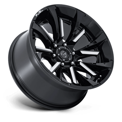 FUEL 1PC FC895 TANTRUM 20X9 1 6X139.7 GLOSS BLACK MILLED