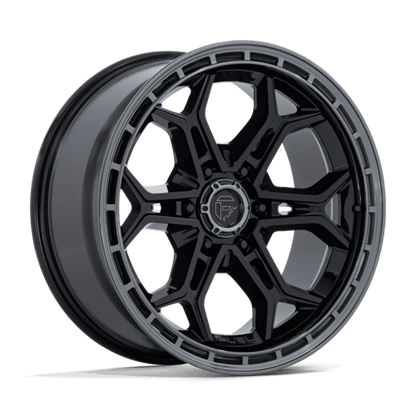 FUEL 1PC FC896 HEATHEN 20X9 20 6X135 GLOSS BLACK GLOSS GUNMETAL LIP