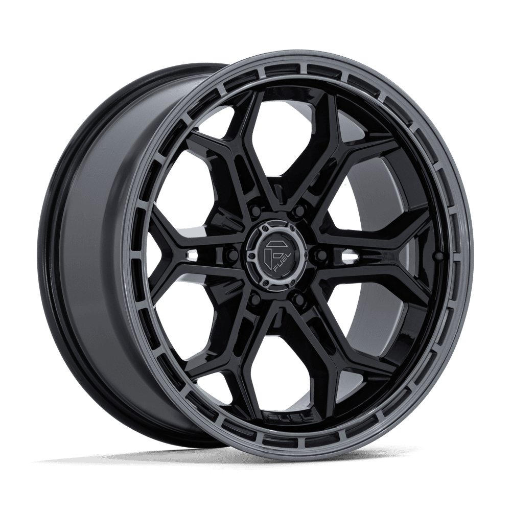FUEL 1PC FC896 HEATHEN 20X9 1 6X139.7 GLOSS BLACK GLOSS GUNMETAL LIP