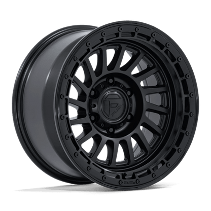 FUEL 1PC FC897 HAVOC 20X9 1 5X127 MATTE BLACK W/ GLOSS BLACK LIP