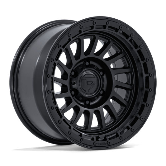 FUEL 1PC FC897 HAVOC 18X9 1 5X127 MATTE BLACK W/ GLOSS BLACK LIP