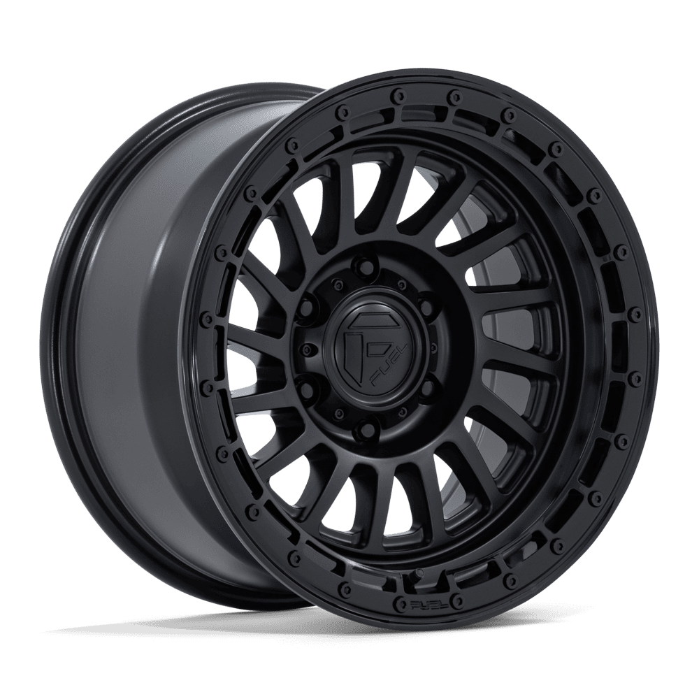 FUEL 1PC FC897 HAVOC 20X9 1 5X127 MATTE BLACK W/ GLOSS BLACK LIP