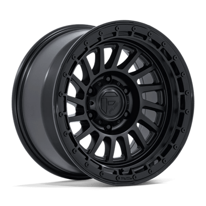 FUEL 1PC FC897 HAVOC 18X9 1 5X127 MATTE BLACK W/ GLOSS BLACK LIP
