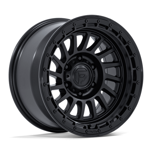 FUEL 1PC FC897 HAVOC 18X9 12 6X135 MATTE BLACK W/ GLOSS BLACK LIP