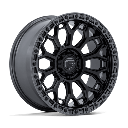FUEL 1PC FC901 TALON 17X9 1 5X127 GLOSS BLACK W/ GUNMETAL LIP