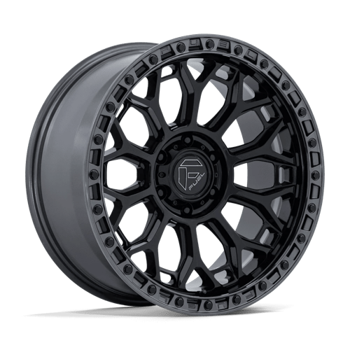 FUEL 1PC FC901 TALON 20X9 20 6X135 GLOSS BLACK W/ GUNMETAL LIP