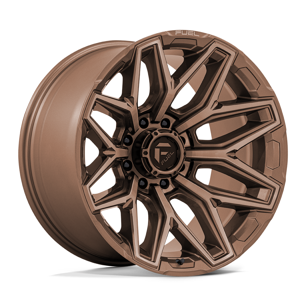 FUEL 1PC FLUX 20x9 1 8x170 PLATINUM BRONZE