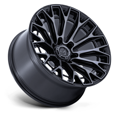 FUEL 1PC FC882 TRAX 20X9 1 8X170 GLOSS BLACK MACHINED FACE DTCC