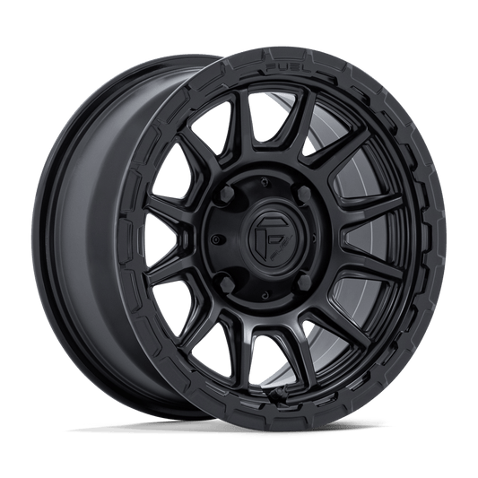 Fuel Utv FV866 PISTON UTV - 15x7 38mm 4x137 MATTE BLACK W/ GLOSS BLACK LIP Wheel | FV866MB15704838A