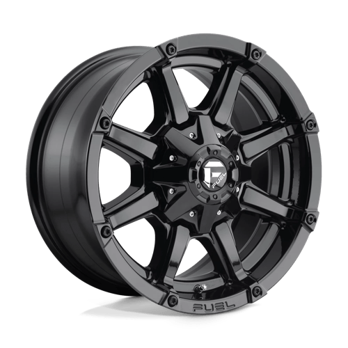 Fuel D575 COUPLER - 20x10 -12mm 8x170 GLOSS BLACK Wheel | D57520001750