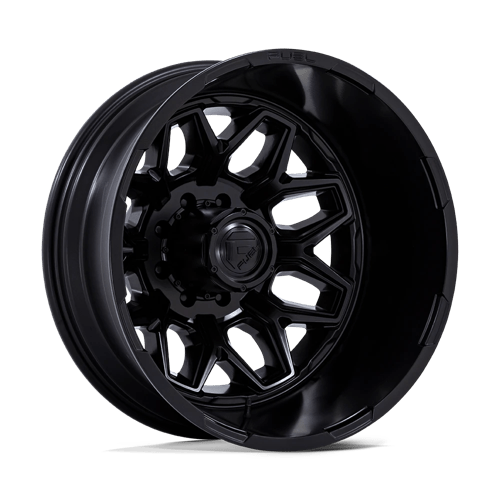 Fuel D871 FLUX DUALLY - 22x8.25 -227mm 8x165.1 BLACKOUT Wheel | D87122828D25