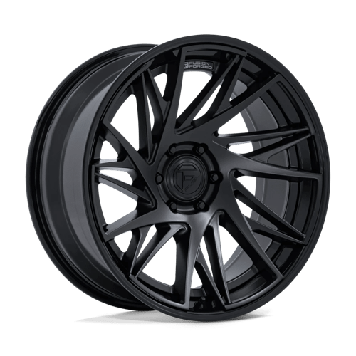 Fuel FC405 DYNAMO - 22x10 -18mm 6x139.7 MATTE BLACK W/ GLOSS BLACK LIP Wheel | FC405MB22106818N