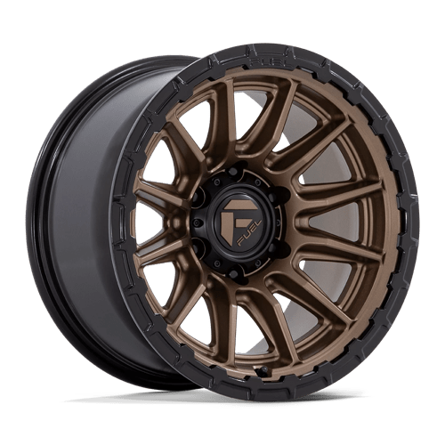 Fuel FC866 PISTON - 17x8.5 25mm 6x139.7 MATTE BRONZE W/ GLOSS BLACK LI Wheel | FC866ZB17856825