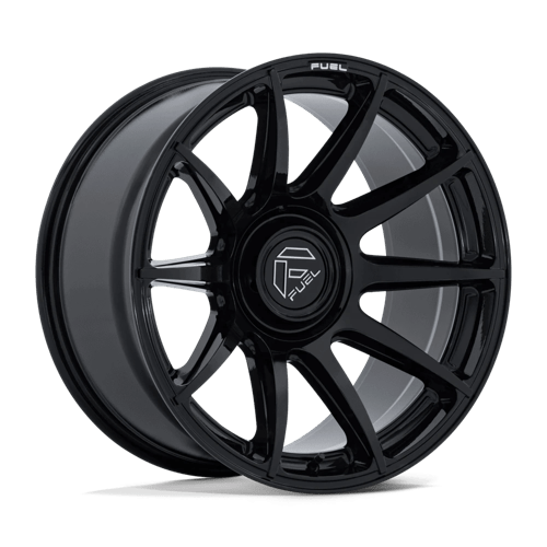 Fuel FC906 HALO - 20x10 -18mm BLANK GLOSS BLACK Wheel | FC906BX20100018N