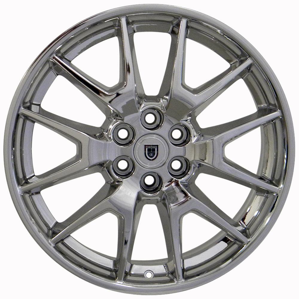 20" Replica Wheel CA12 Fits Cadillac SRX 20x8 Chrome Wheel