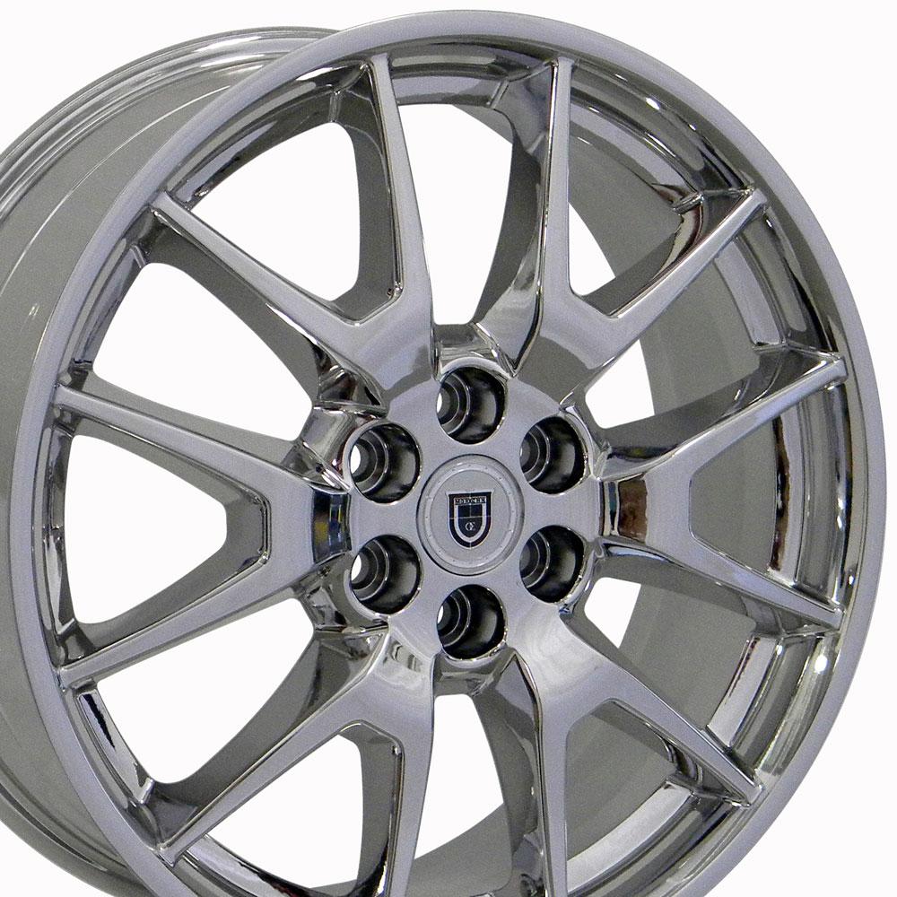 20" Replica Wheel CA12 Fits Cadillac SRX 20x8 Chrome Wheel