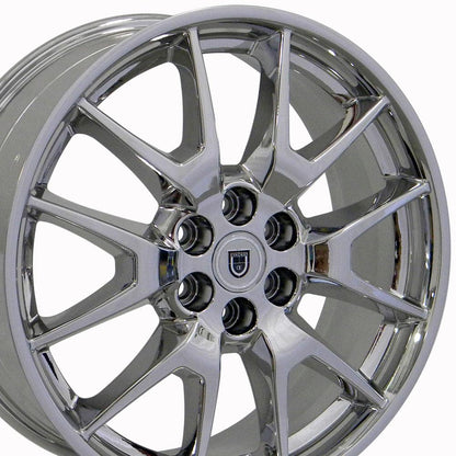 20" Replica Wheel CA12 Fits Cadillac SRX 20x8 Chrome Wheel