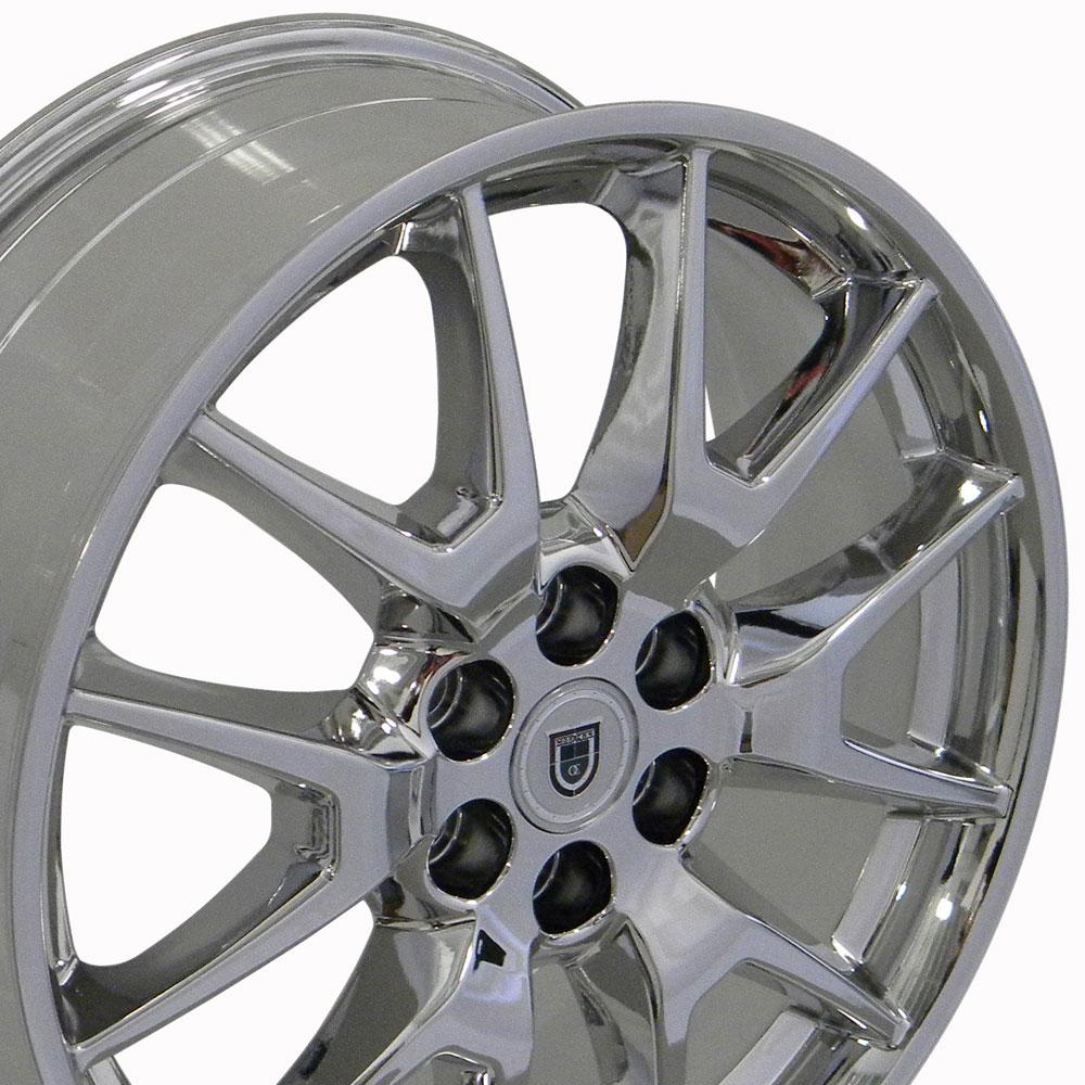 20" Replica Wheel CA12 Fits Cadillac SRX 20x8 Chrome Wheel