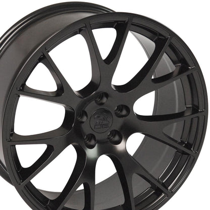 20" Replica Wheel DG15 Fits Dodge Hellcat 20x9 Satin Wheel