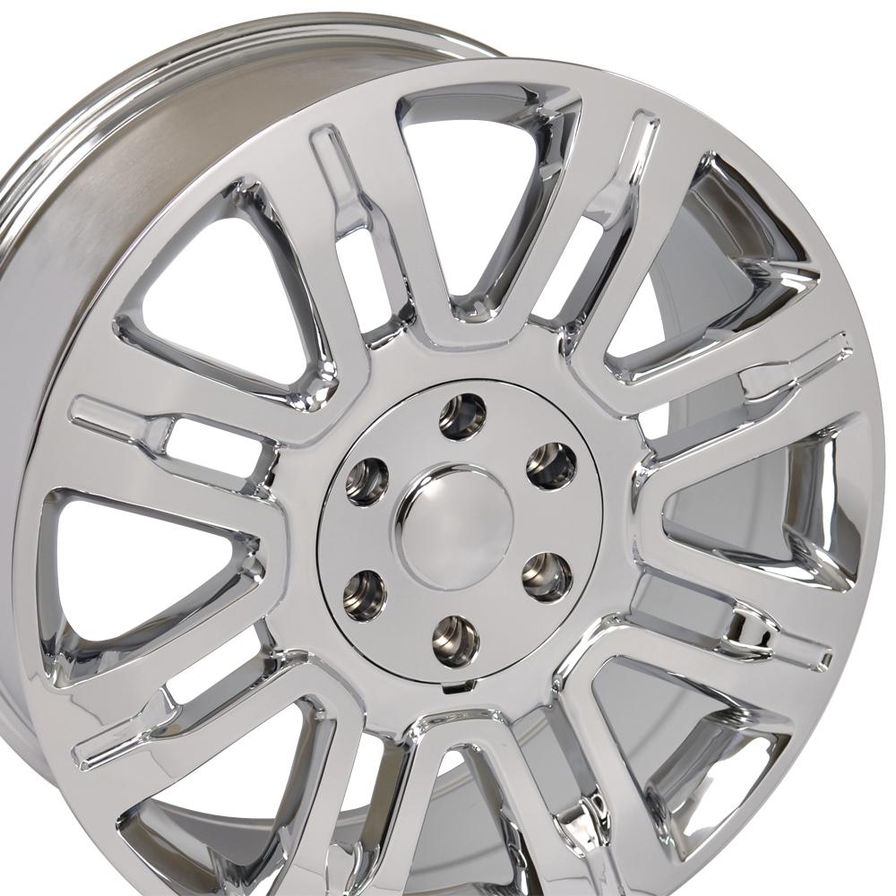 20" Replica Wheel FR98 Fits Ford Expedition 20x8.5 Chrome Wheel