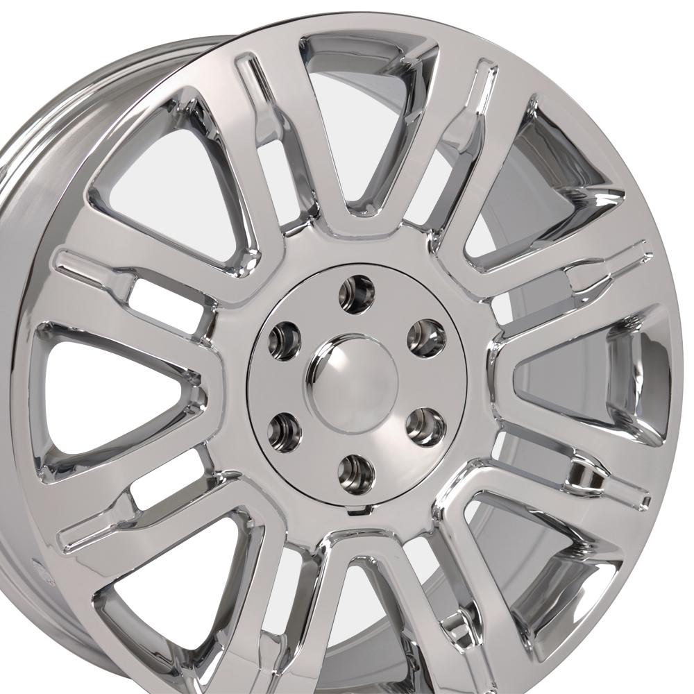 20" Replica Wheel FR98 Fits Ford Expedition 20x8.5 Chrome Wheel