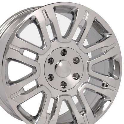 20" Replica Wheel FR98 Fits Ford Expedition 20x8.5 Chrome Wheel