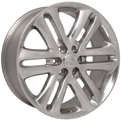 22" Replica Wheel FR76 Fits Ford F150 22x9 Polished Wheel