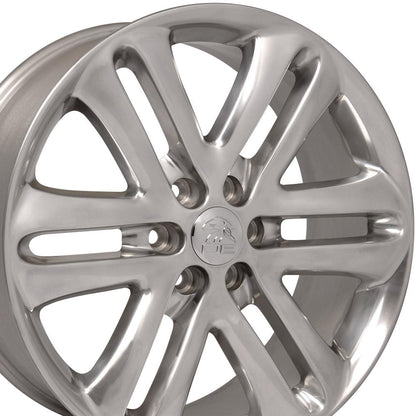 22" Replica Wheel FR76 Fits Ford F150 22x9 Polished Wheel