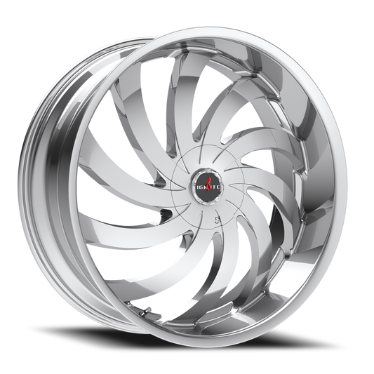 IGNITE G04 FLAME 24X9.5 24MM 6X135/6X139.7 CHROME | G0449560724C