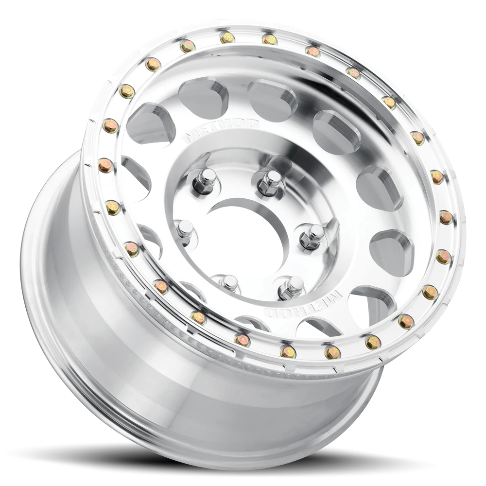 Method 202 17x9 6x165.1 (6x6.5) 25mm Forged Beadlock Machined - Raw MR20279070325BVR