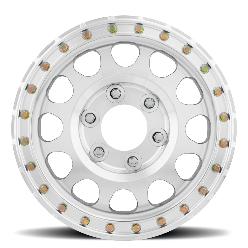Method 202 17x9 6x139.7 (6x5.5) -12mm Forged Beadlock Machined - Raw MR20279060312BVR