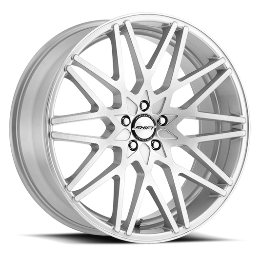 SHIFT H32 FORMULA 22X9 15MM 5X120 BRUSHED FACE SILVER | H32252015BFS
