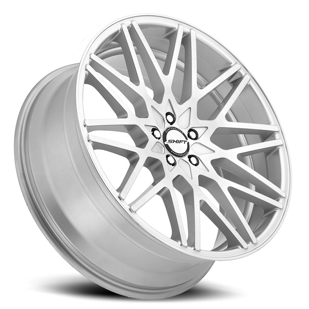 SHIFT H32 FORMULA 20X8.5 35MM 5X112 BRUSHED FACE SILVER | H32051235BFS