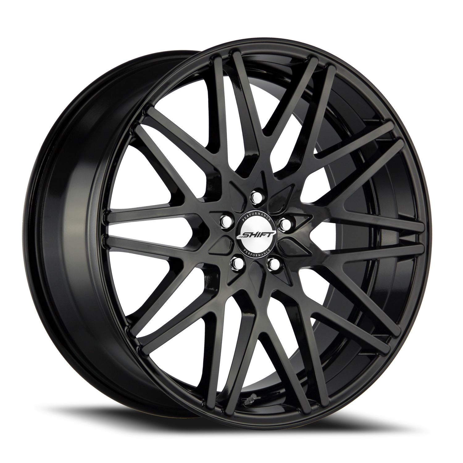 SHIFT H32 FORMULA 20X8.5 15MM 5X115 ALL GLOSS BLACK | H32051515GB
